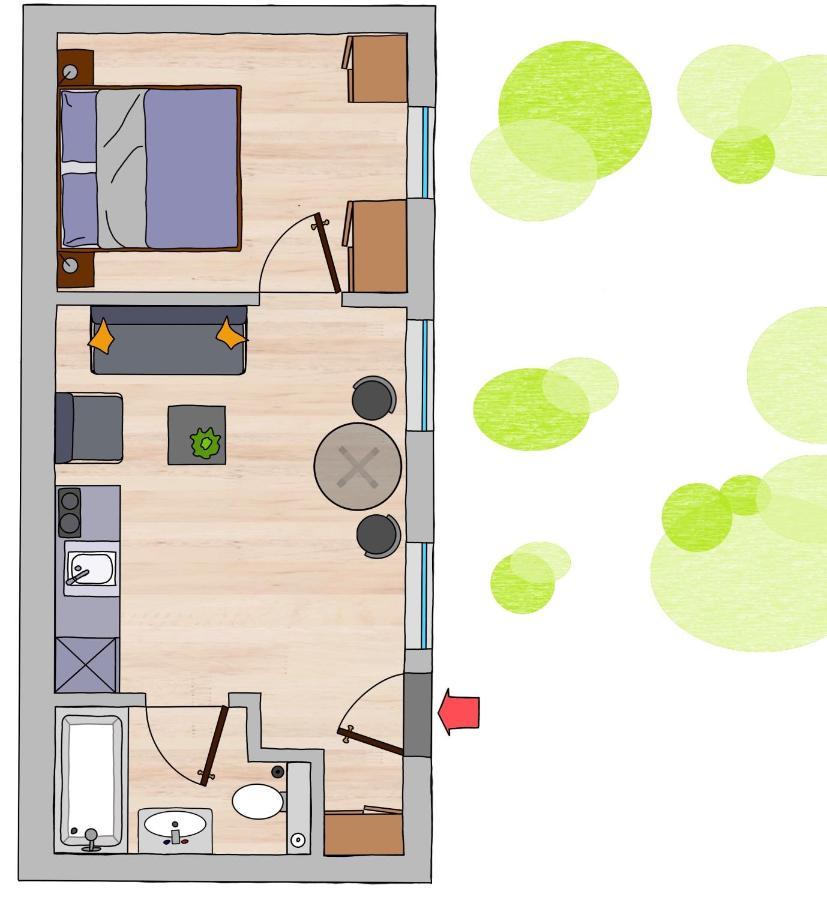 Apartments Zur Alten Konditorei Σβερίν Εξωτερικό φωτογραφία